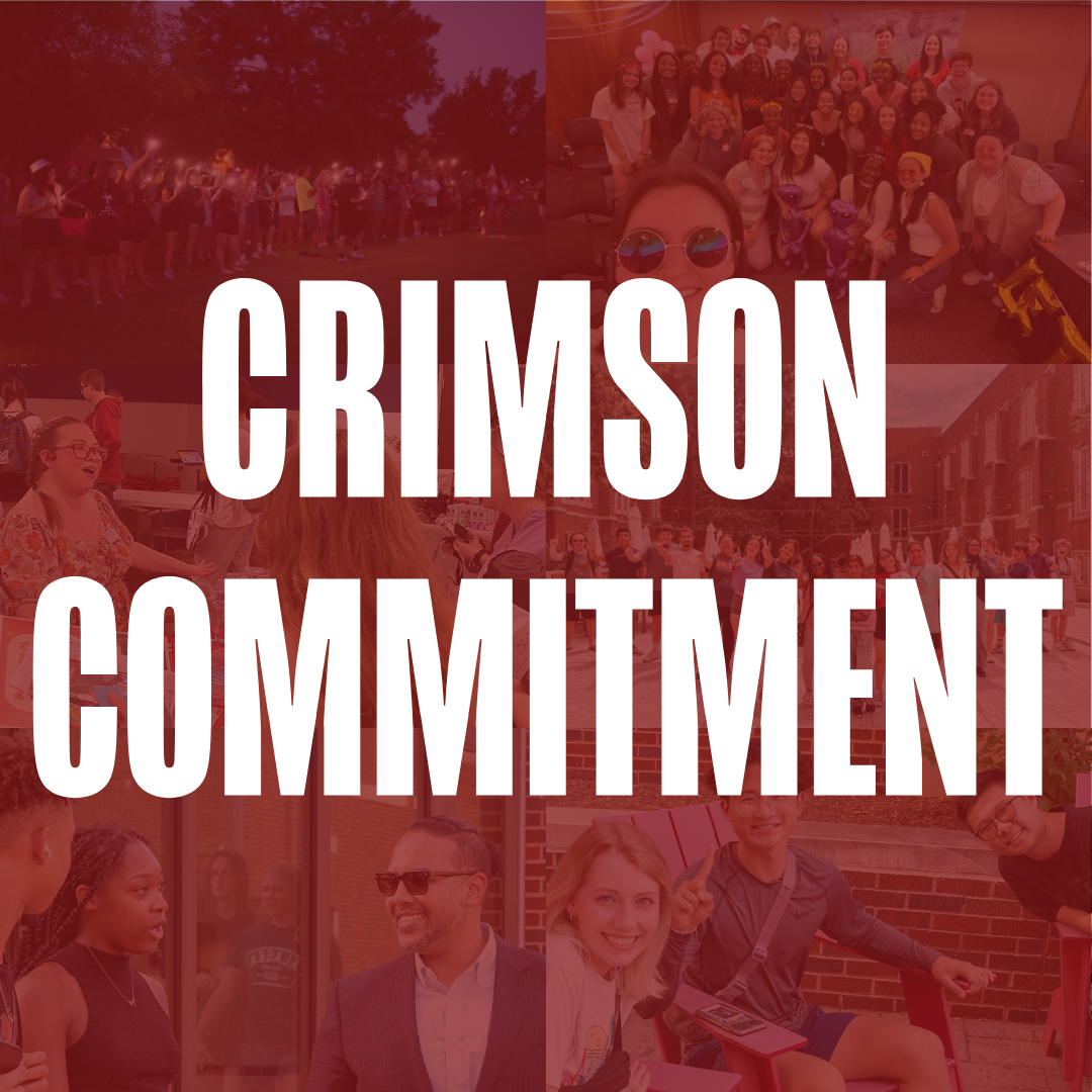 Crimson Commitment collage image.