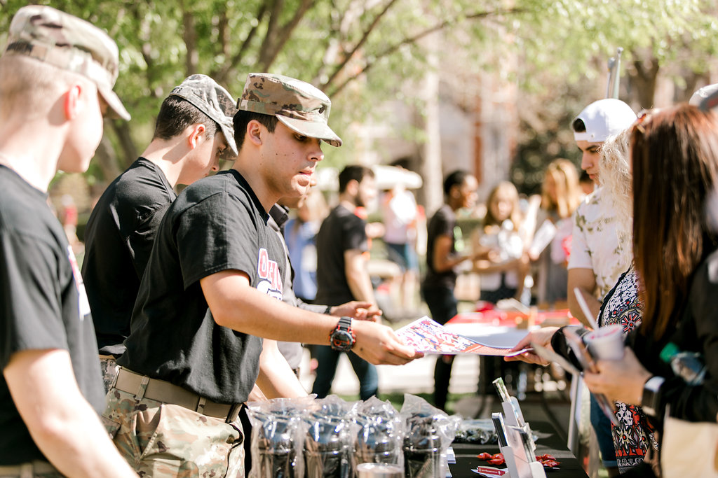 OU ROTC hosting event