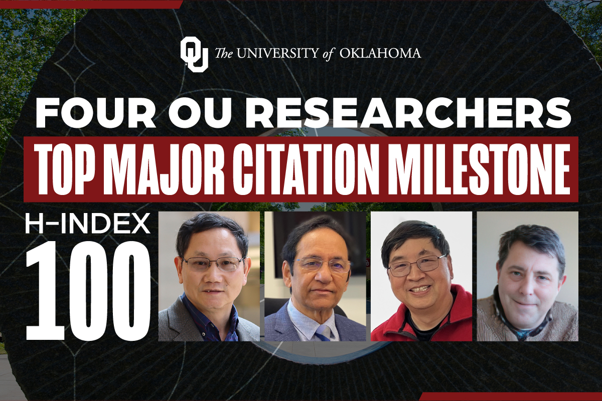 Four OU Researchers Top Major Citation Milestone