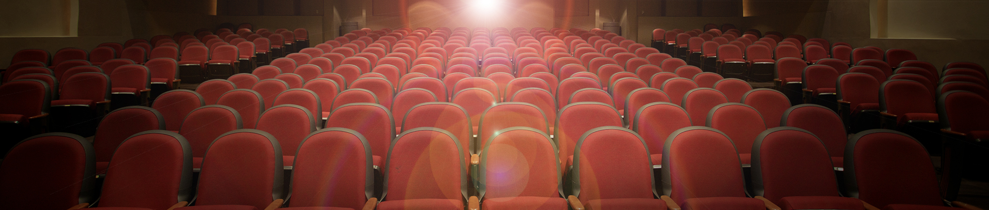 Empty theatre seating