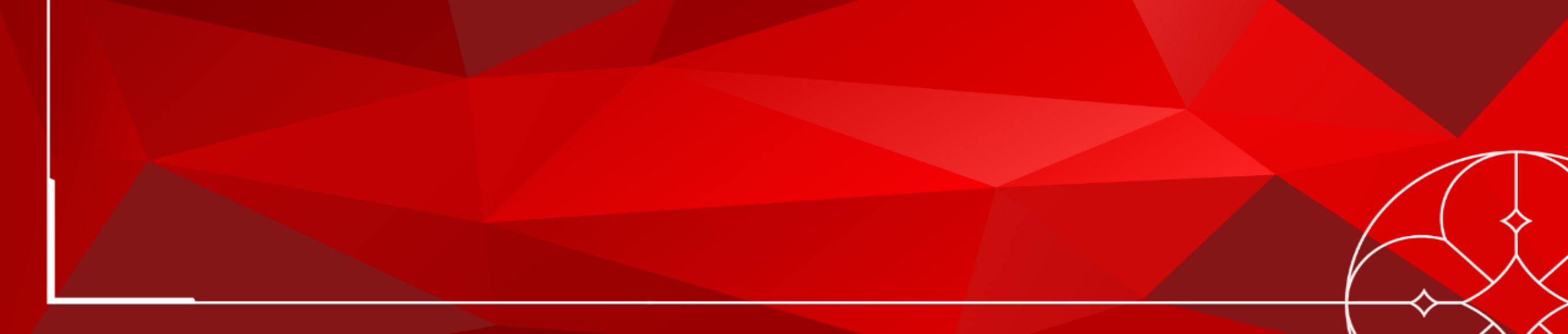 abstract red banner image