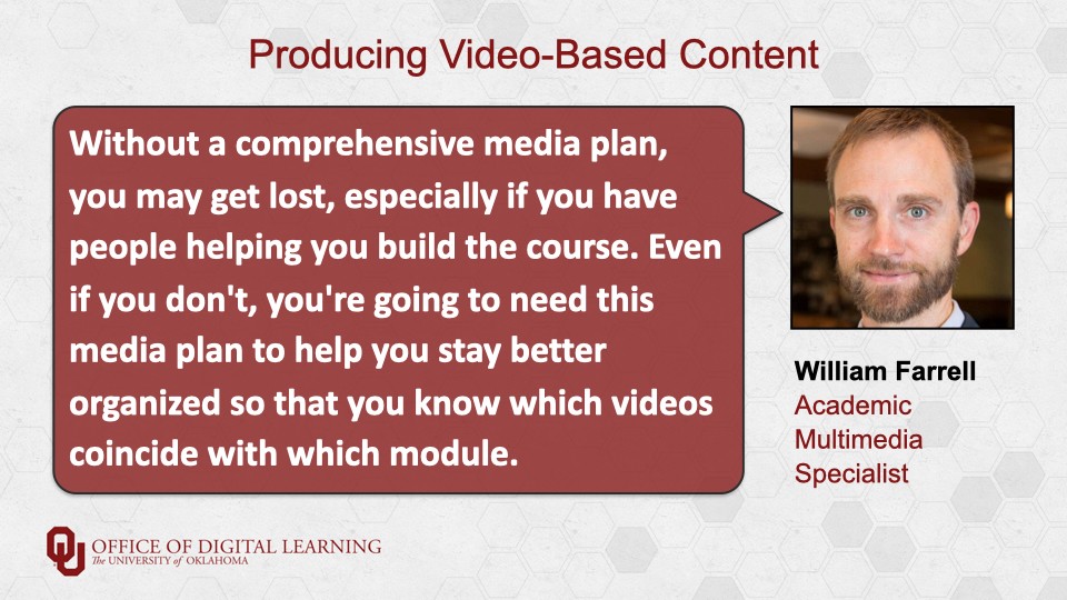 Producing Video-Based Content