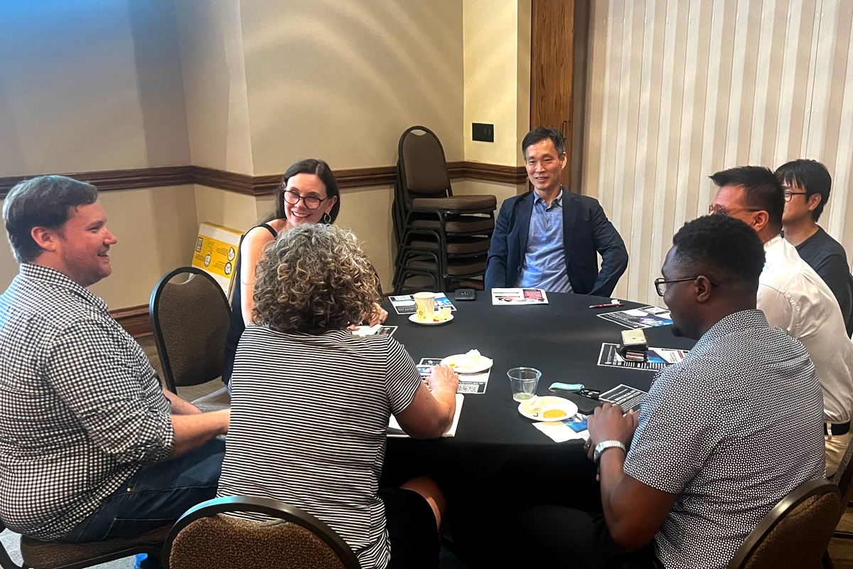 A multidisciplinary group of researchers from the undergraduate to faculty level assembled in the Oklahoma Memorial Union on October 3 