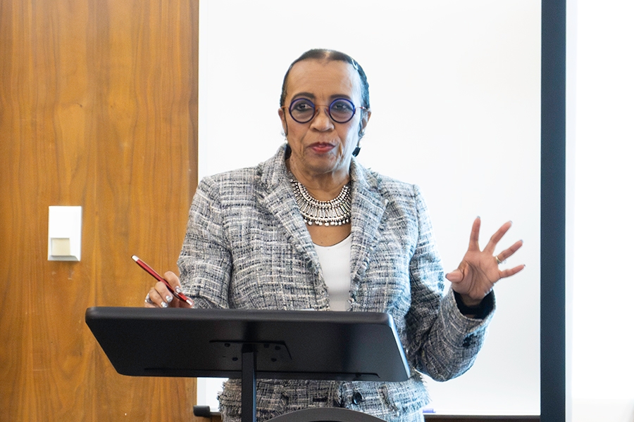 Belinda Biscoe, Ph.D., details the programs of the SWPC