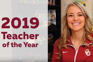 Becky Oglesby, 2019 Oklahoma Teacher of the Year