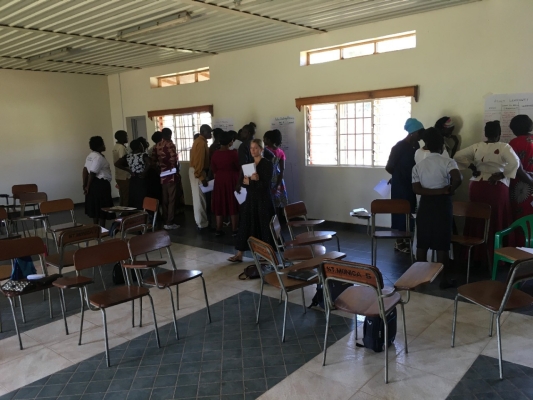 students in classroom