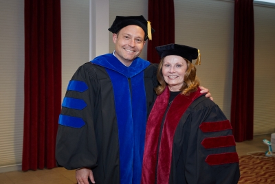 Cathey Simmons Humphreys at commencement