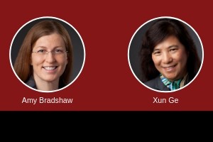 Amy Bradshaw and Xun Ge
