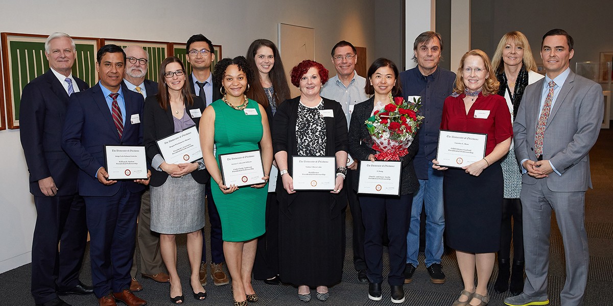 2019 Faculty award winners