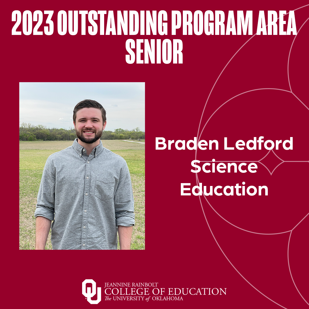 2023 Outstanding Senior Braden Ledford