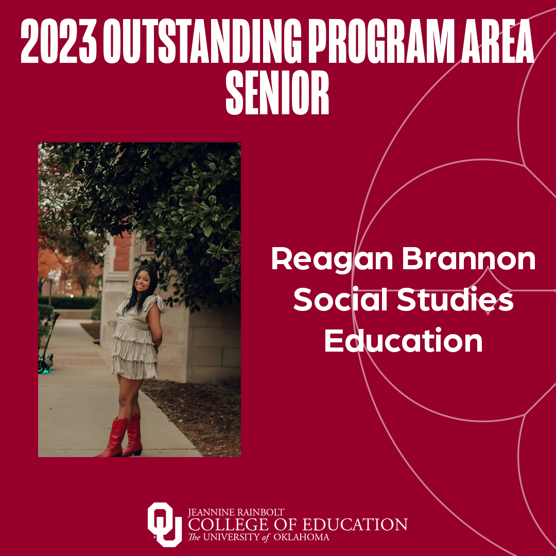 2023 Outstanding Senior Reagan Brannon
