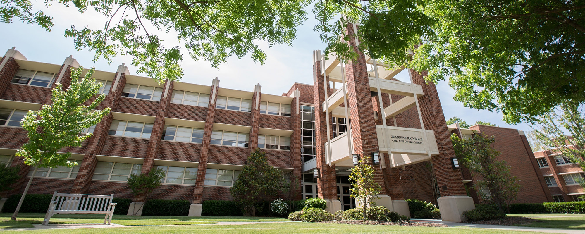 Jeannine Rainbolt college of education.