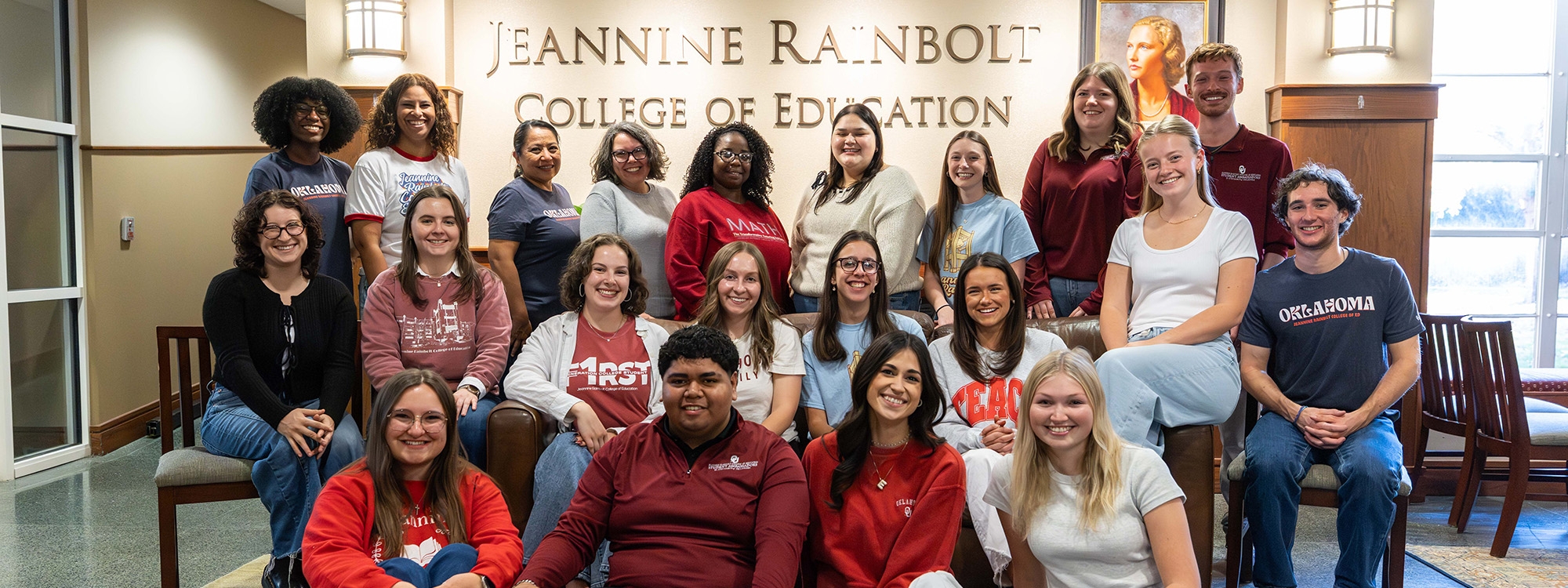 Jeannine Rainbolt college of education.