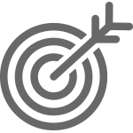 bullseye and arrow icon