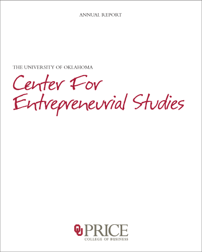 Click image to download the Tom Love Center for Entrepreneurship's 2006 annual report