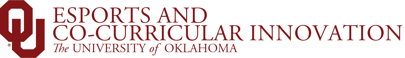 Interlocking OU, Esports and Co-Curricular Innovation, The University of Oklahoma website wordmark.