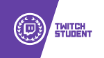 The Twitch Student Logo