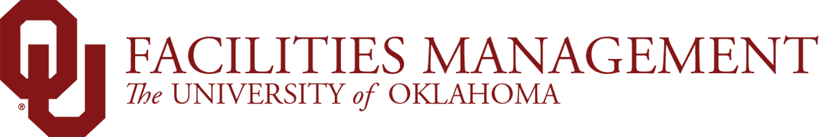 OU Facilities Management, The University of Oklahoma website wordmark