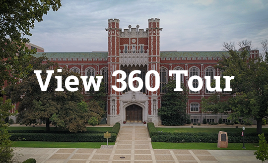 image of Evans hall with text 'View 360 Tour" superimposed