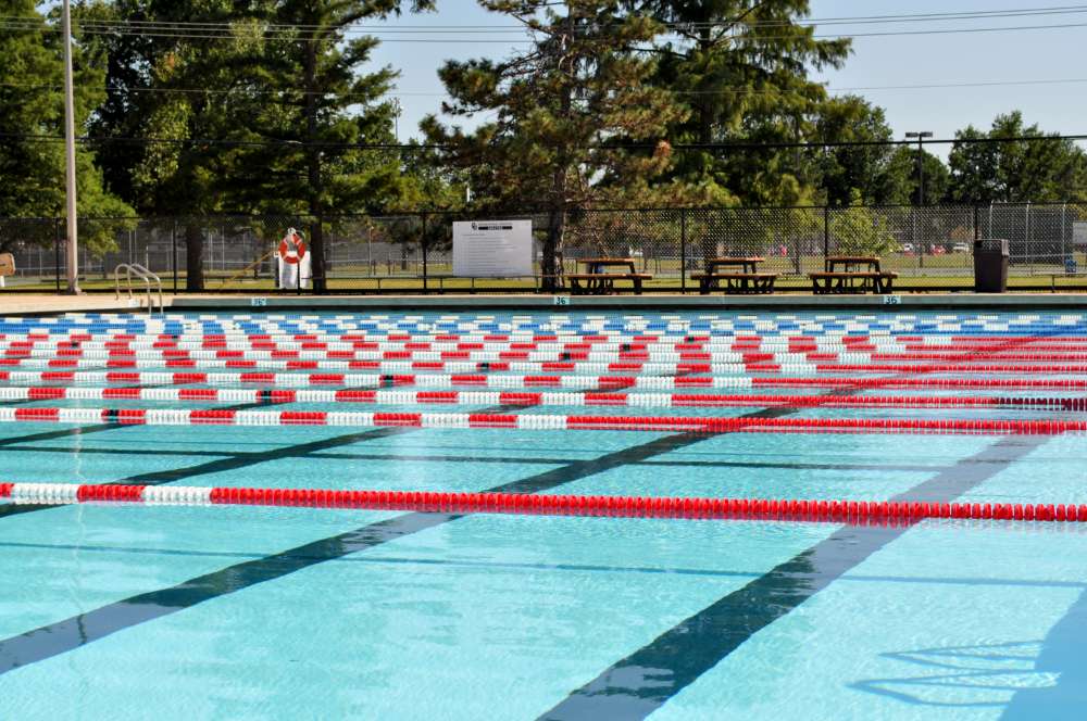 Outdoor pool at Murray Case Sells Swim Complex