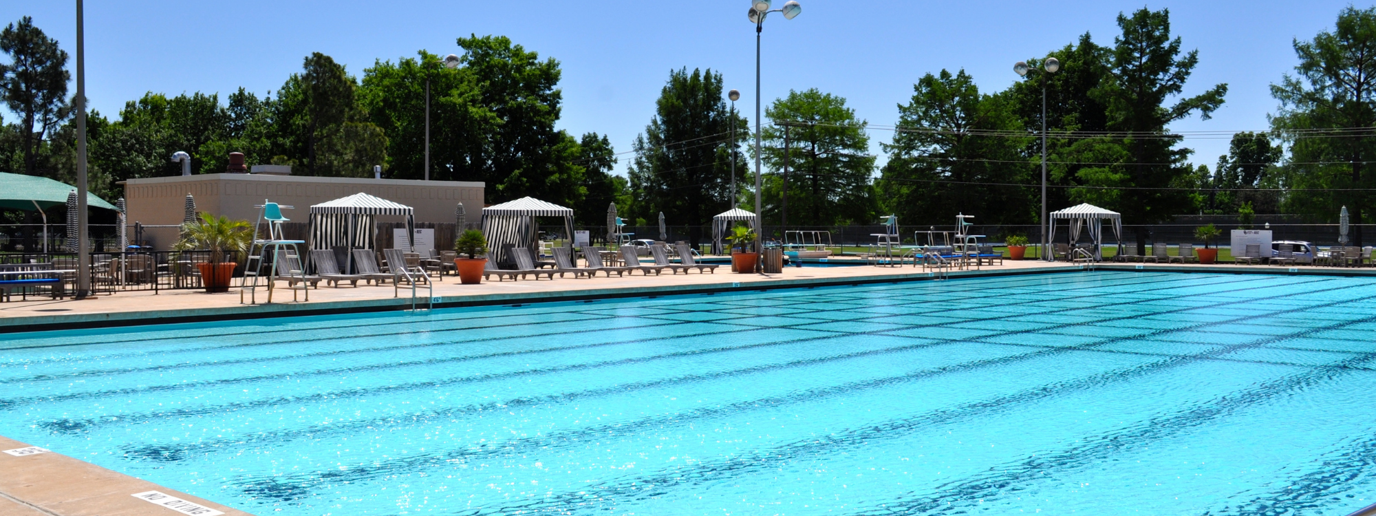 Pool in the Summer