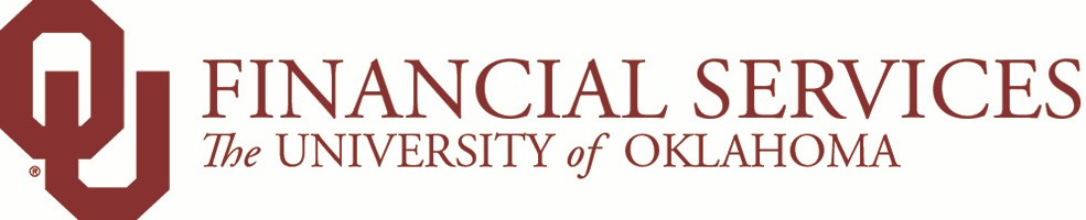 OU Financial Services, The University of Oklahoma website wordmark