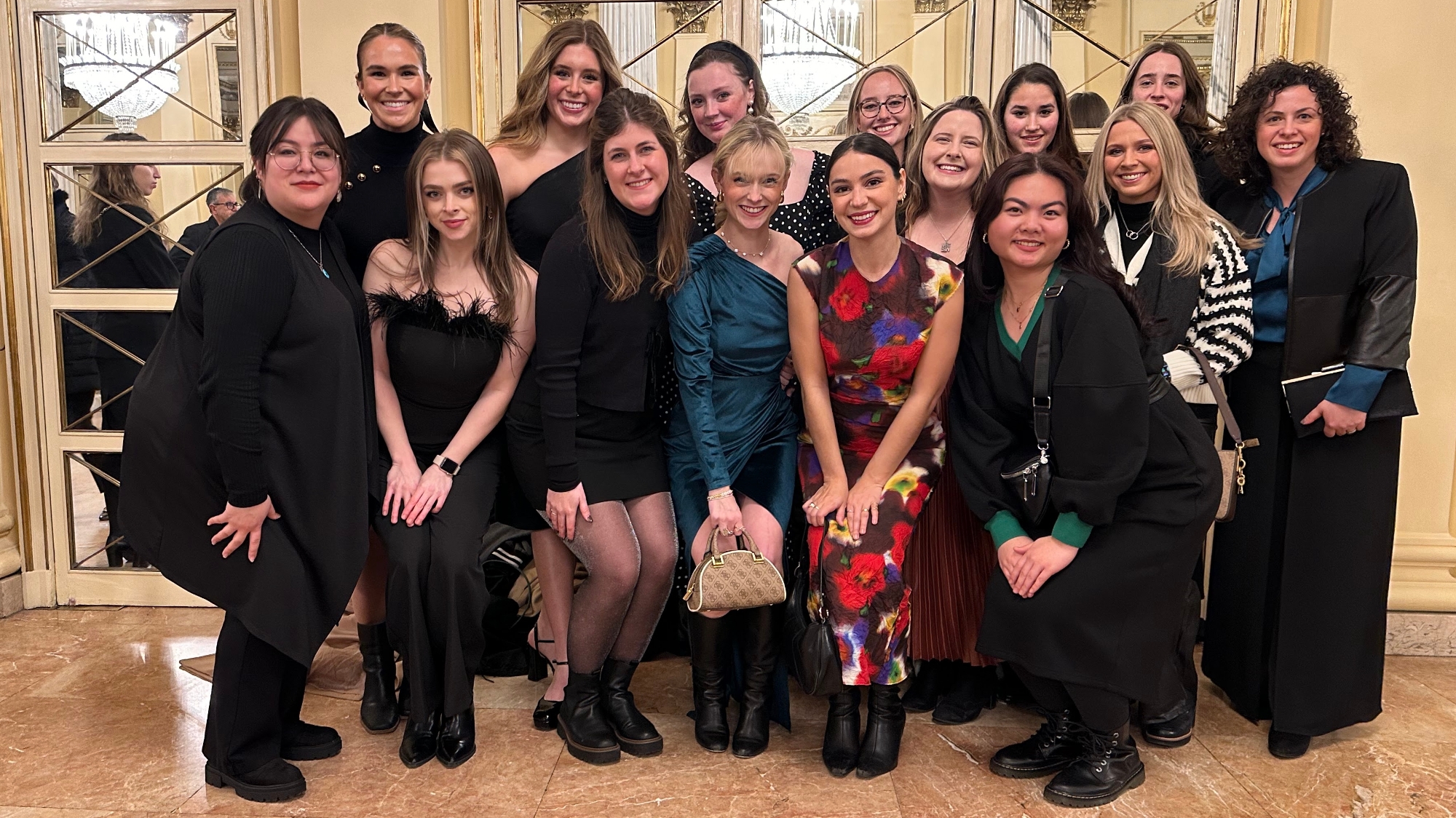 Arts Incubation Lab Participants at a Performance a t La Scala in Milan, Italy