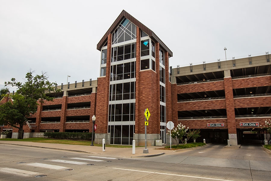 Elm Avenue Parking Garage.