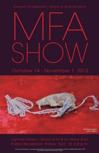 M.F.A. Show October 14 - November 1, 2013
