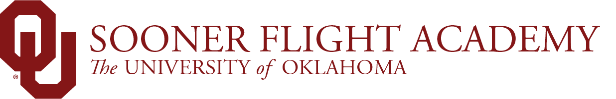 Interlocking OU, Sooner Flight Academy, The University of Oklahoma website wordmark.