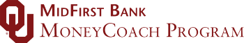 OU MidFirst Bank, MoneyCoach Program logo.