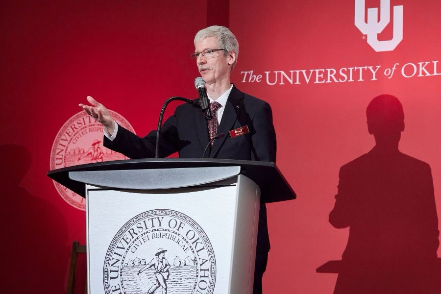 Interim Dean David Craig during 2023 Evening of Celebration.