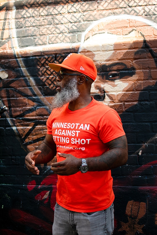 Marquise Bowie, self-described “Tourist Interrupter”.