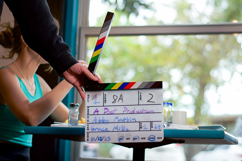 Greenlight Creative Productions behind the scenes photo.