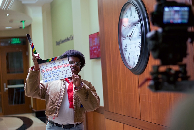 Greenlight Creative Productions behind the scenes photo.