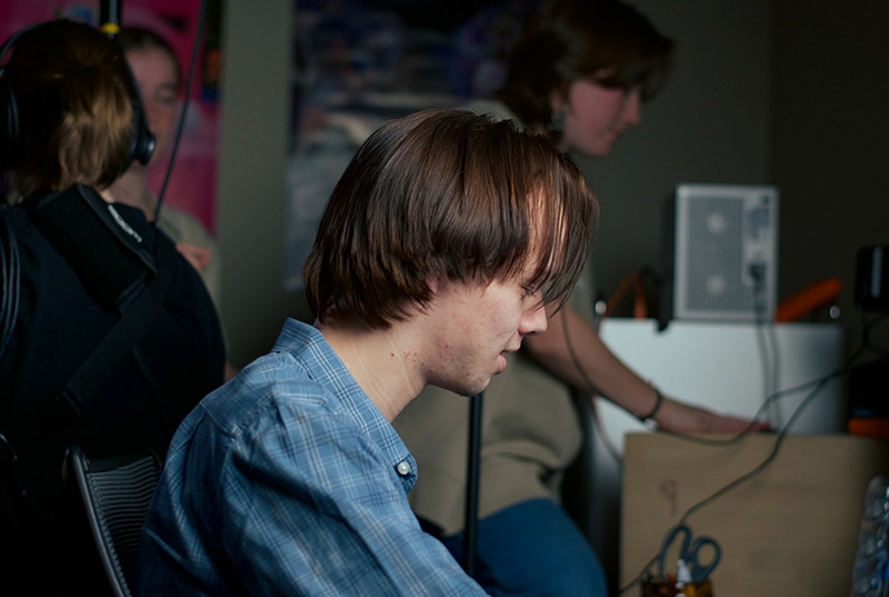 Greenlight Creative Productions behind the scenes photo.