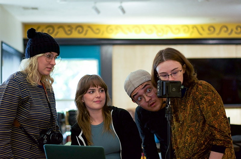 Greenlight Creative Productions behind the scenes photo.