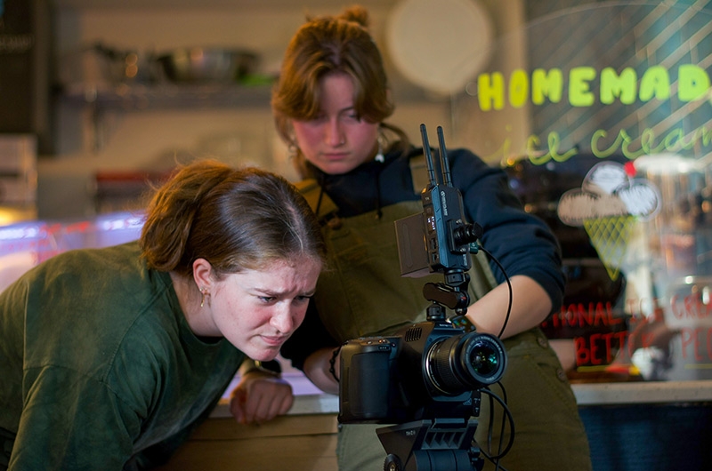 Greenlight Creative Productions behind the scenes photo.