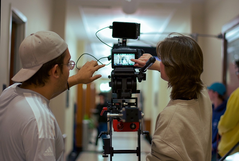 Greenlight Creative Productions behind the scenes photo.