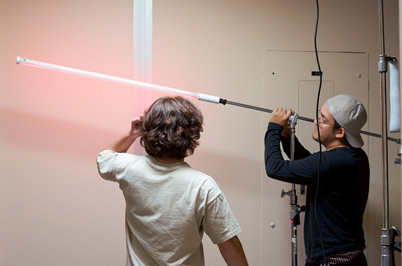 Greenlight Creative Productions behind the scenes photo.