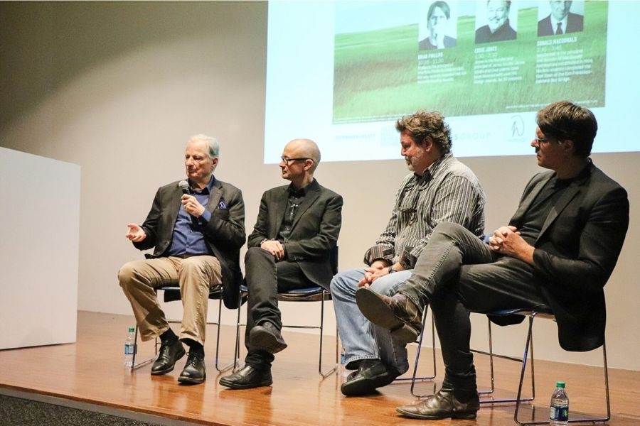 Panelists during the Architects of The American School Symposium.