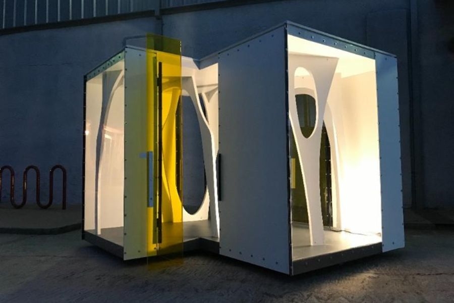 The O U College of Architecture playhouse.