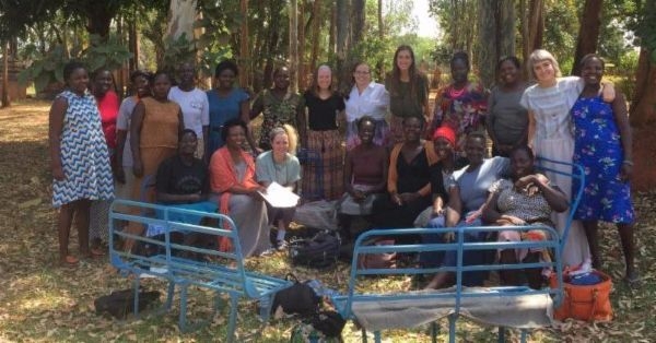 Members of the Women's Advocacy Network in Uganda.