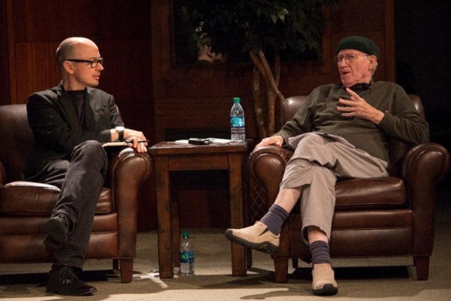 Dean Hans Butzer and Herb Greene.