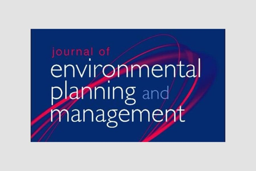 The logo of the Journal of Environmental Planning and Management.