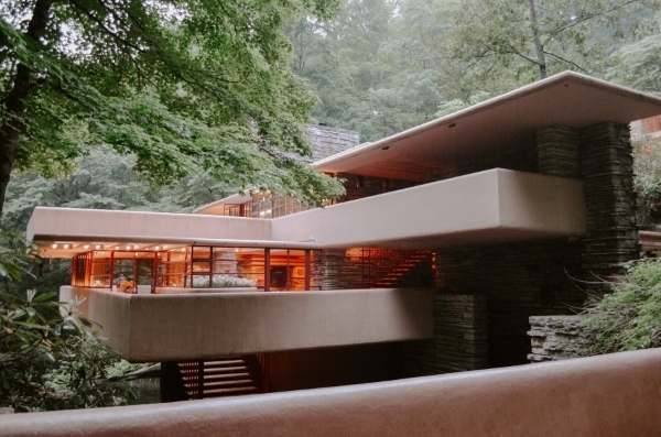 Fallingwater exterior.