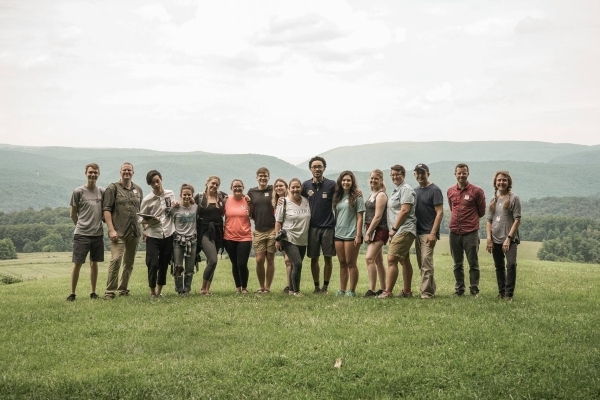 Studio-in-residence students.