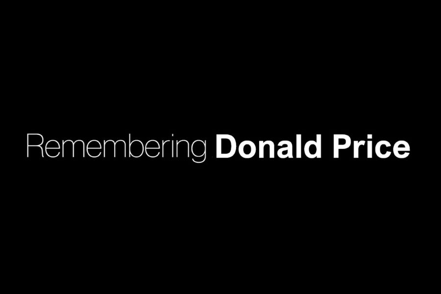 Remembering Donald Price.