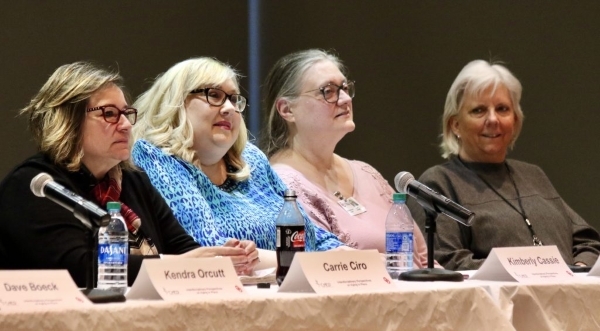 Speaker panel at Aging in Place event.