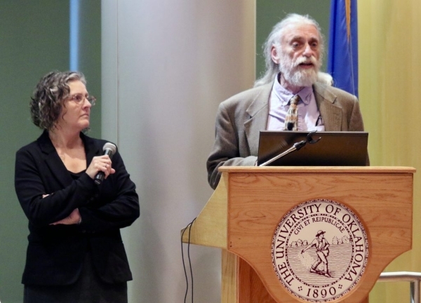 Dave Boeck speaking at Aging in Place event.